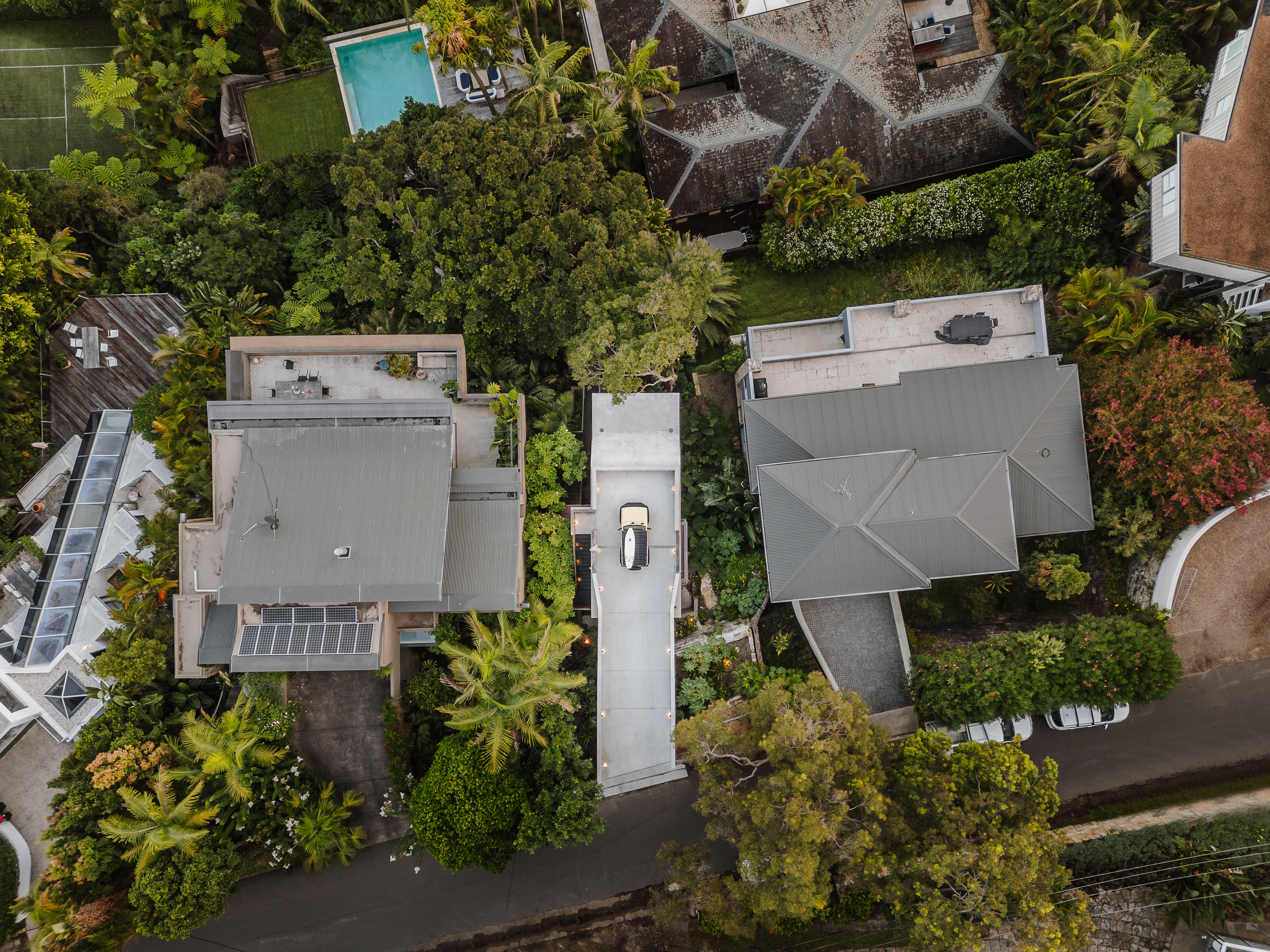 Melody House exterior in the landscape